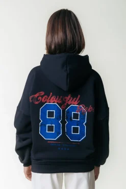 Hoodies*Colourful Rebel 88 Hoodie | Black