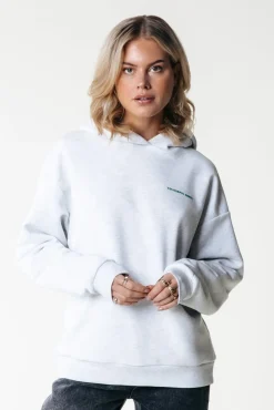 Hoodies*Colourful Rebel Abstract Flower Hoodie | Light grey melange Lightgreymelange