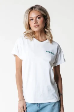 T-shirts*Colourful Rebel Abstract Flower T-shirt | Standard white Standardwhite