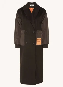 Jassen|Blazers*Colourful Rebel Ada Wool Long Coat | Cacao