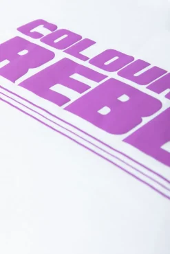 T-shirts*Colourful Rebel Puff Logo T-shirt | Standard white Standardwhite