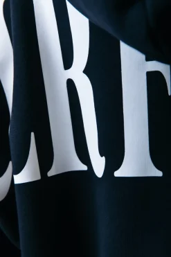 Hoodies*Colourful Rebel CR Back Logo Hoodie | Off black / Washed black