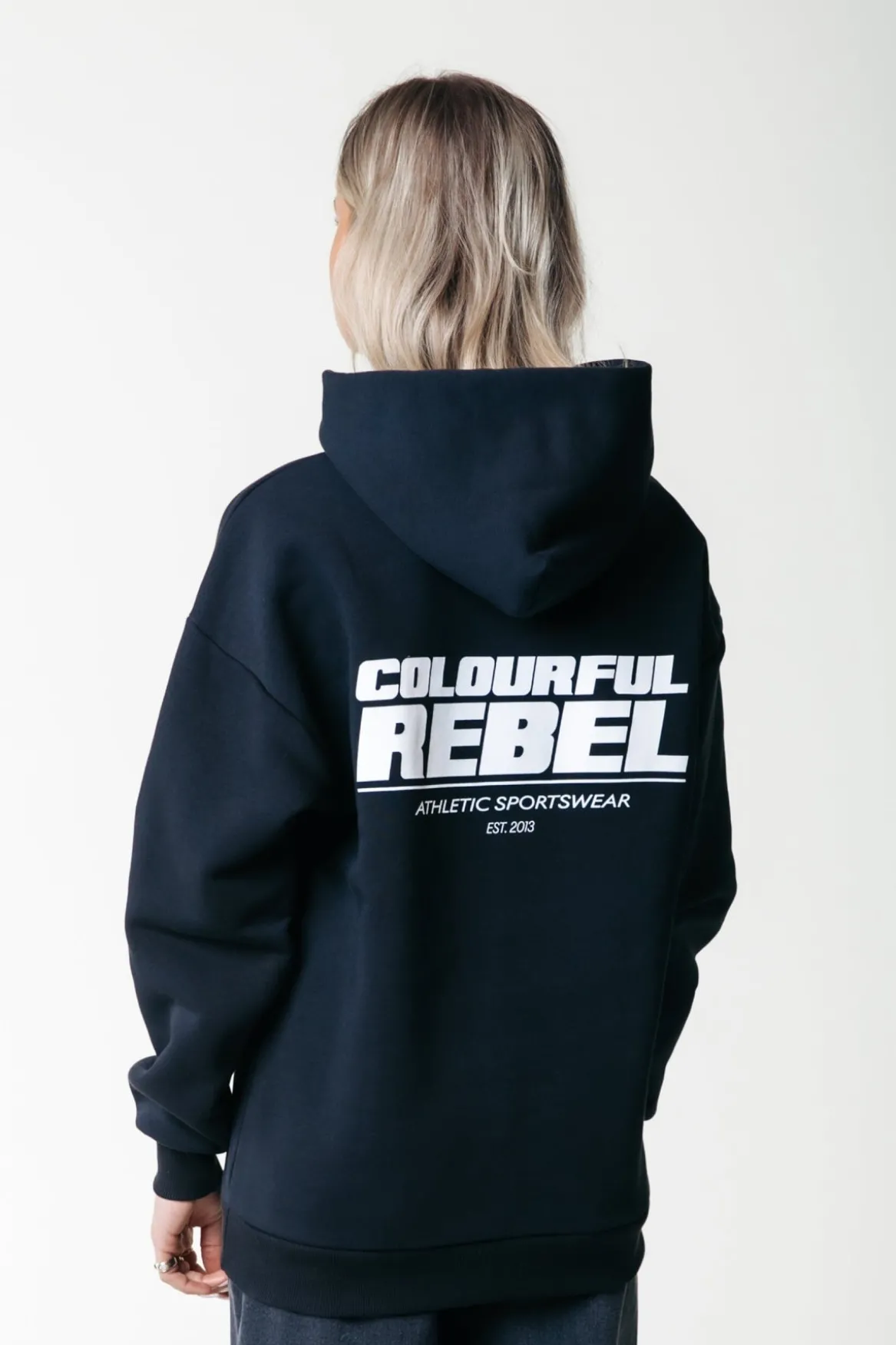 Hoodies*Colourful Rebel CR Bold Logo Hoodie | Black