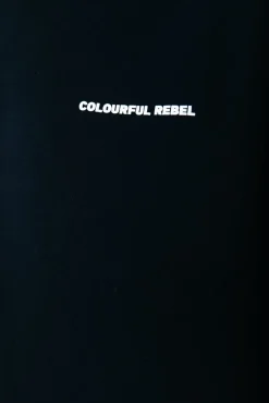 Hoodies*Colourful Rebel CR Bold Logo Hoodie | Black