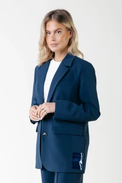 Blazers*Colourful Rebel Gemma Blazer | Dark Navy Darknavy