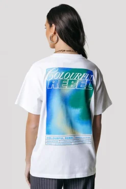 T-shirts*Colourful Rebel Gradient Poster T-shirt | Standard white Standardwhite