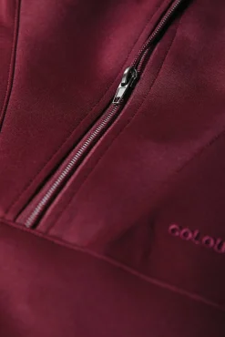 Truien*Colourful Rebel Ilena Zipped Sweat | Port Red Portred