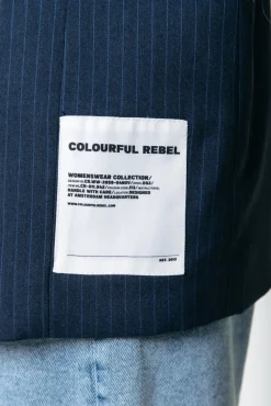 Pakken*Colourful Rebel Jesra Stripe Blazer | Dark blue Darkblue