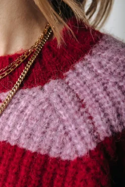 Truien*Colourful Rebel Kinza Knit | Red