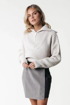 Pakken*Colourful Rebel Maeve Check Skirt | Darkest Brown Darkestbrown