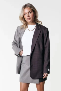 Pakken*Colourful Rebel Mimmi Blazer | Dark brown Darkbrown