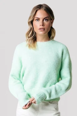 Truien*Colourful Rebel Olivia Knit | Bright Mint Brightmint