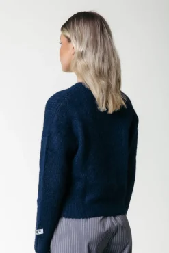 Truien*Colourful Rebel Olivia Knit | Dark Navy Darknavy