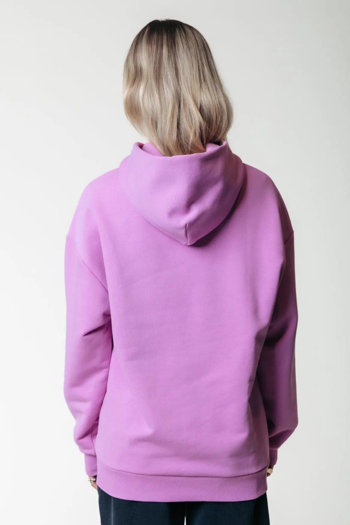 Hoodies*Colourful Rebel Puff Logo Hoodie | Medium Violet Mediumviolet