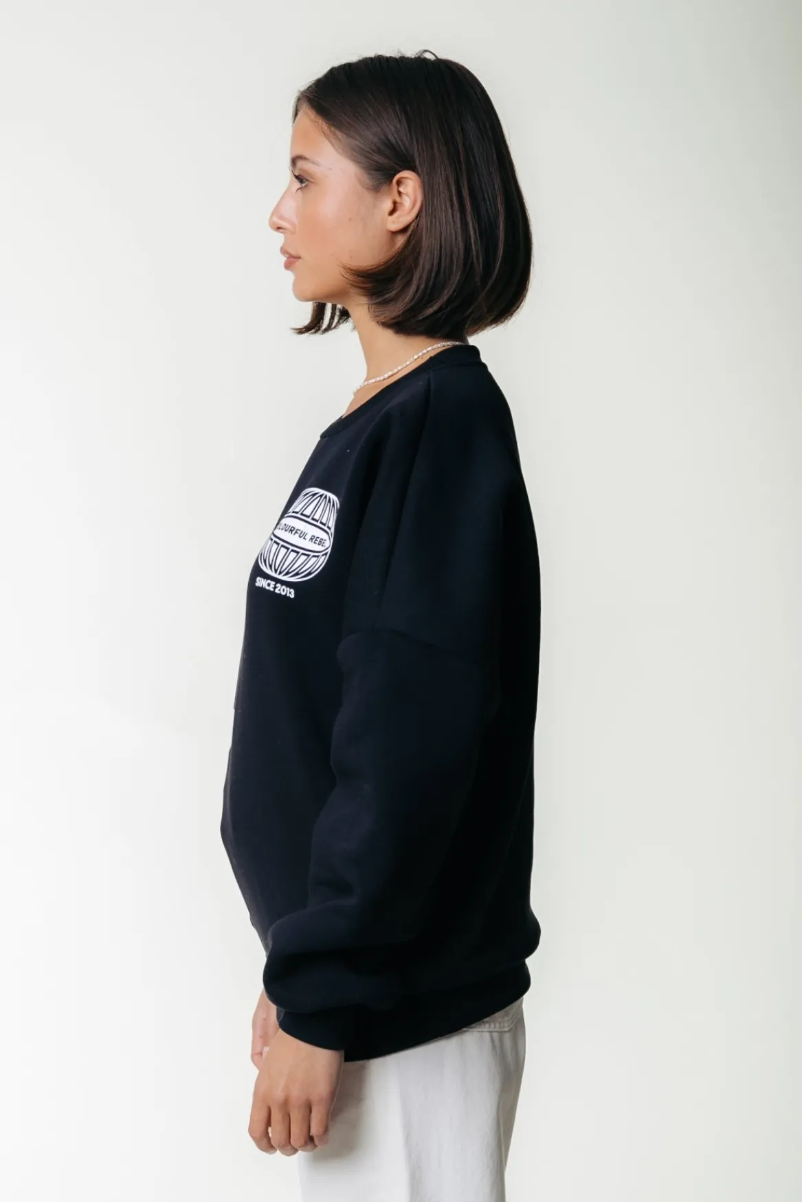 Truien*Colourful Rebel Racer Logo Sweat | Black