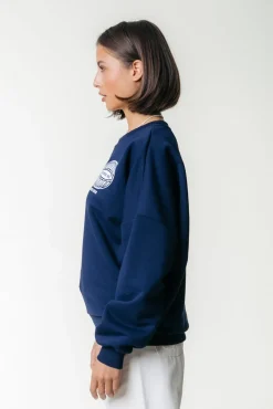 Truien*Colourful Rebel Racer Logo Sweat | Dark Navy Darknavy