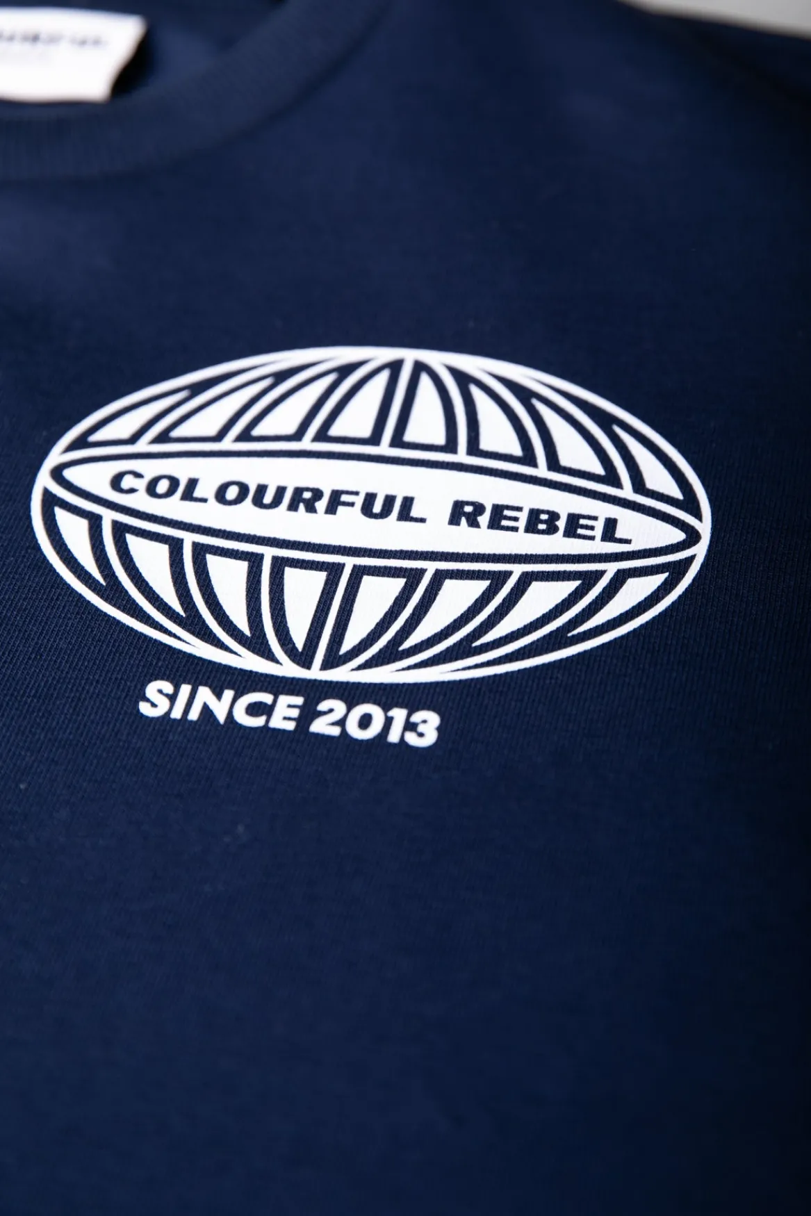 Truien*Colourful Rebel Racer Logo Sweat | Dark Navy Darknavy