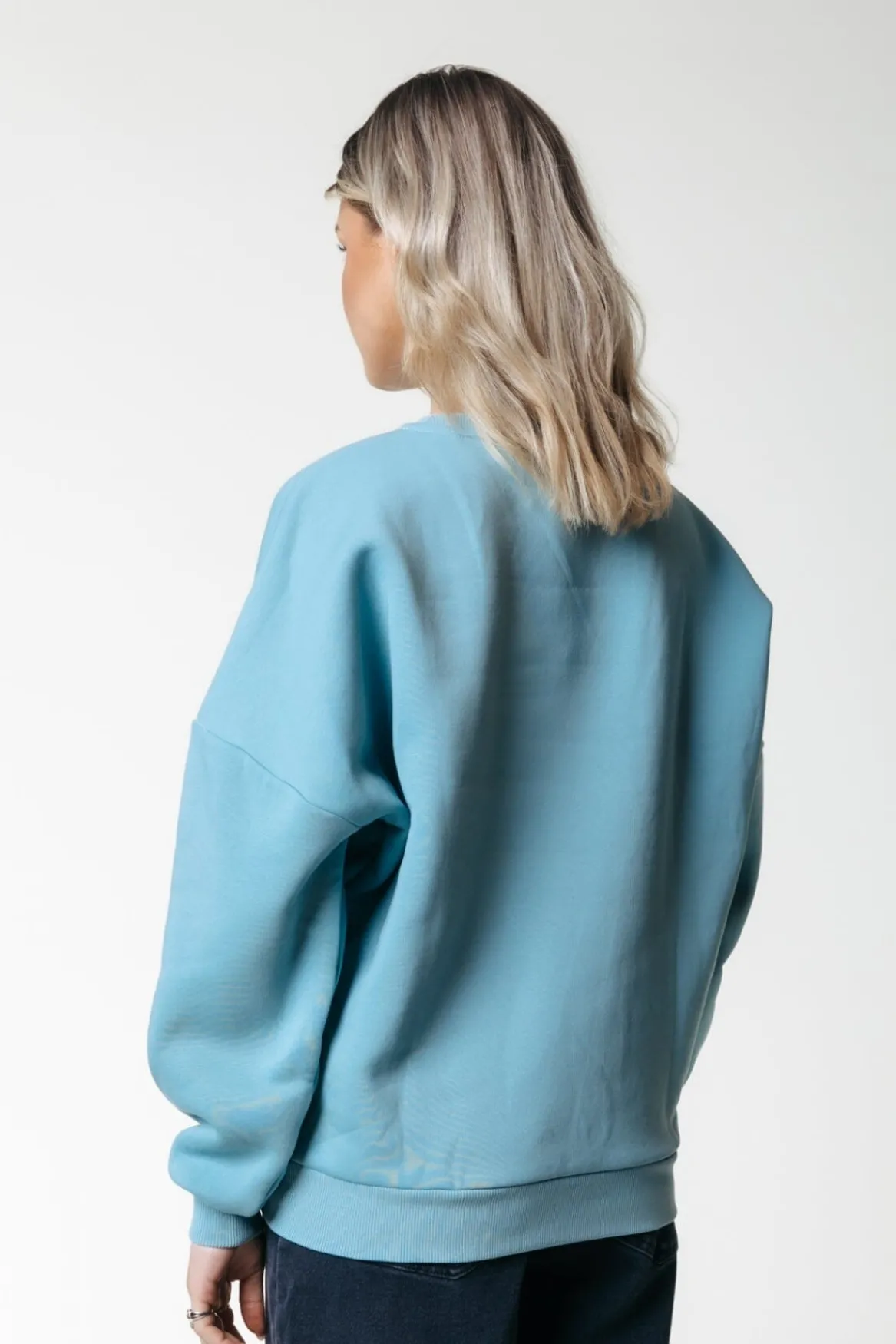 Truien*Colourful Rebel Rebel Sweat | Mineral blue Mineralblue