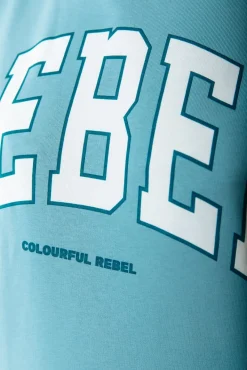 Truien*Colourful Rebel Rebel Sweat | Mineral blue Mineralblue