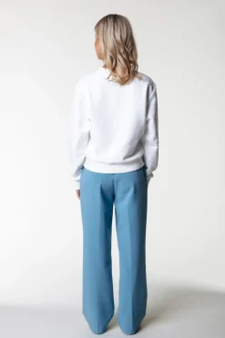 Pakken*Colourful Rebel Rus Straight Pants | Adriatic Blue Adriaticblue