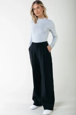 Pakken*Colourful Rebel Rus Straight Pants | Black
