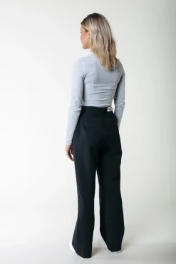 Pakken*Colourful Rebel Rus Straight Pants | Black