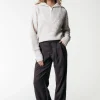 Pakken*Colourful Rebel Rus Straight Pants | Dark brown Darkbrown