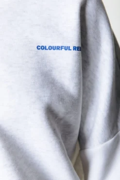 Truien*Colourful Rebel State Champ Sweat | Light grey melange Lightgreymelange