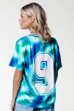 T-shirts*Colourful Rebel Tayla Blurred Football T-shirt | Multicolor