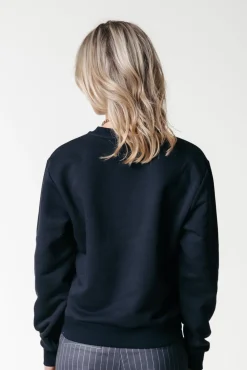 Truien*Colourful Rebel Uni Label Sweat | Black