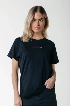 T-shirts*Colourful Rebel Uni Logo T-shirt | Black