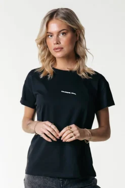 T-shirts*Colourful Rebel Uni Logo T-shirt | Black