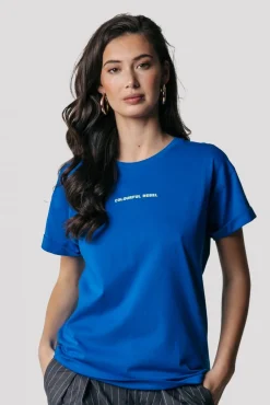 T-shirts*Colourful Rebel Uni Logo T-shirt | Deep blue Deepblue
