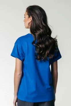 T-shirts*Colourful Rebel Uni Logo T-shirt | Deep blue Deepblue