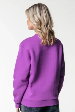 Truien*Colourful Rebel Wave Logo Sweat | Violet Pink Violetpink