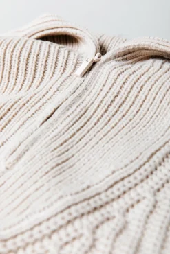 Truien*Colourful Rebel Yfke Knit | Fog Beige Fogbeige