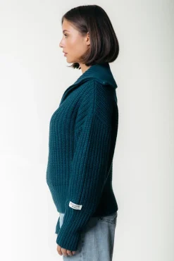 Truien*Colourful Rebel Yfke Knit | Petrol